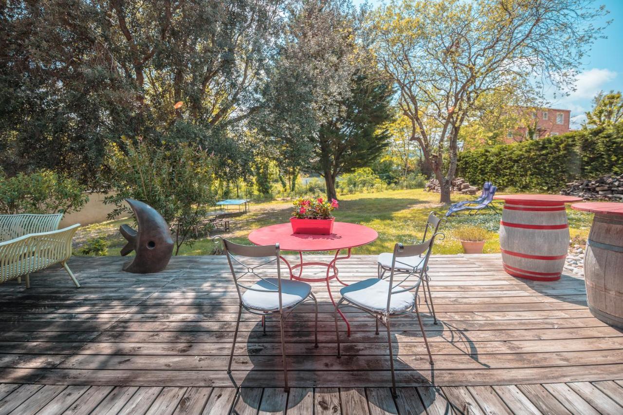 Chambre D'Hotes Neptune Wood Arzens Εξωτερικό φωτογραφία